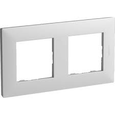 Legrand 768172 Raventi Beyaz İkili Çerçeve