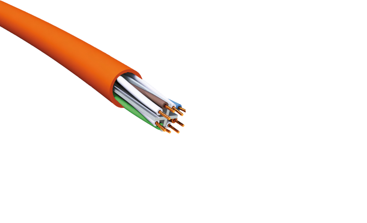 Nexans Halogenfree Lszh Cat6 23 Awg Network Kablosu %100 Bakır 5 Metre